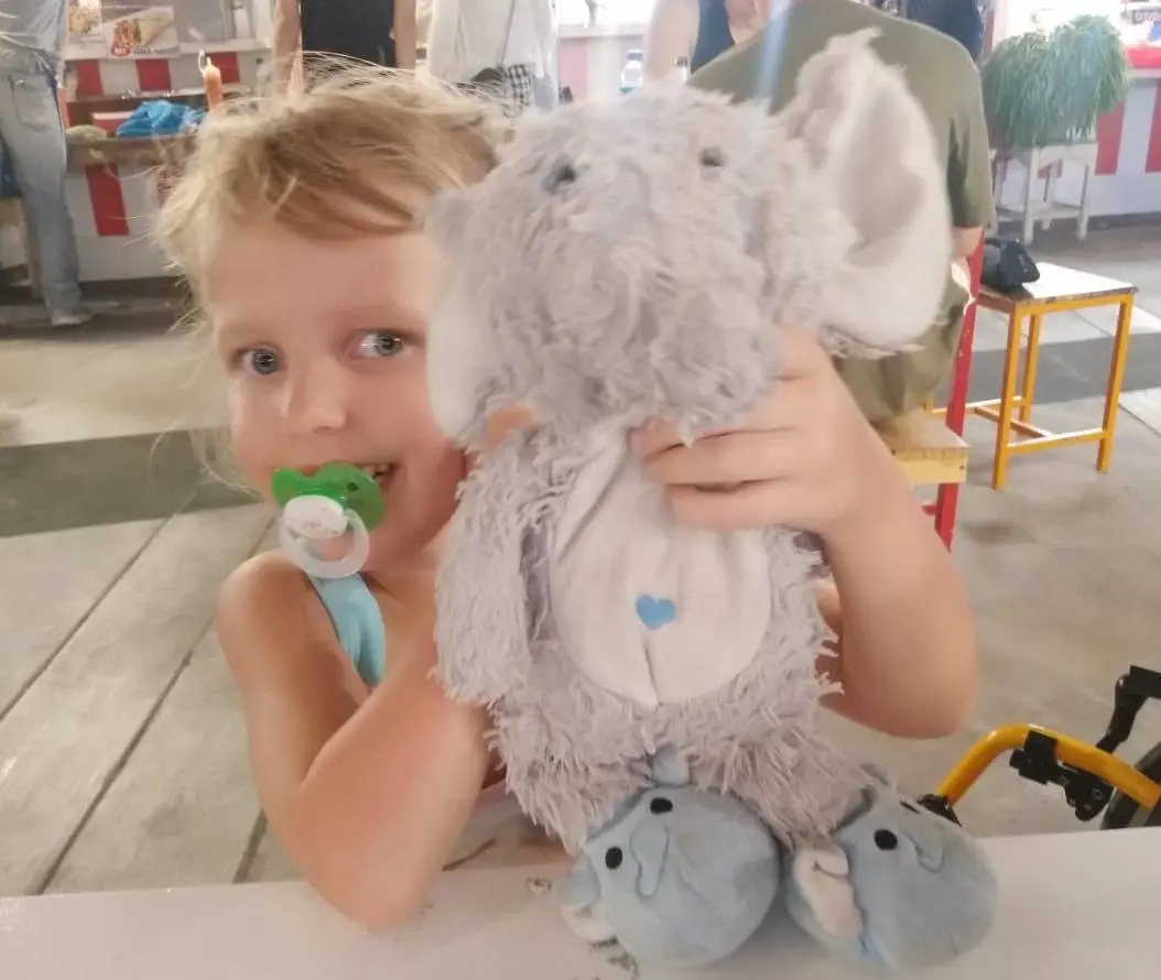 Stem cell therapy for Lotta (4) with spinocerebellar ataxia "absolute success"